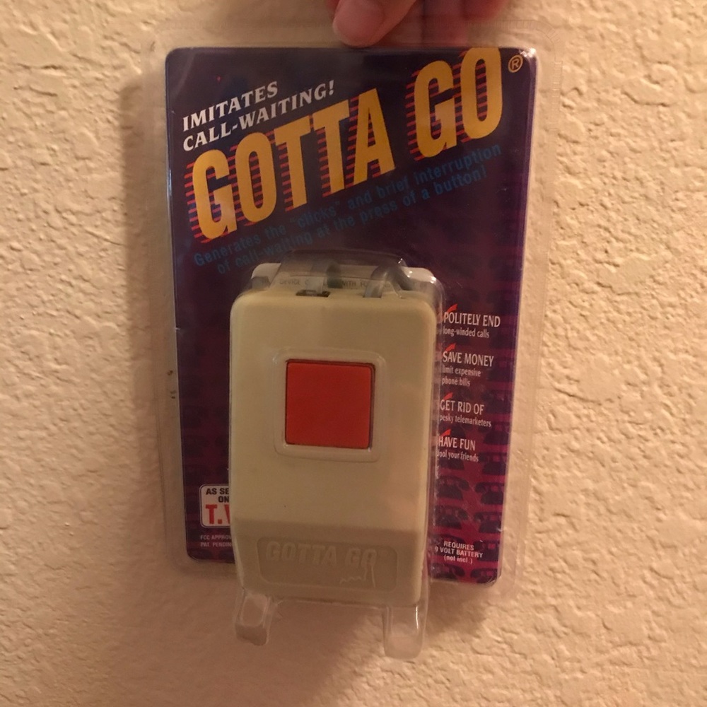 Gotta go call imitator in box